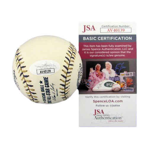 Barry Zito Signed/Autographed 2002 All-Star Game Baseball Oakland A's JSA 188480