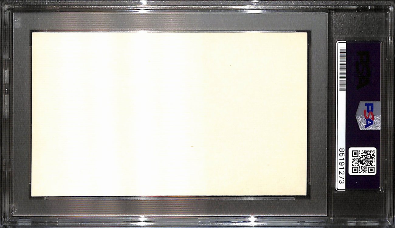 Red Schoendienst HOF Signed/Auto 3x5 Index Card Cardinals PSA/DNA 187235