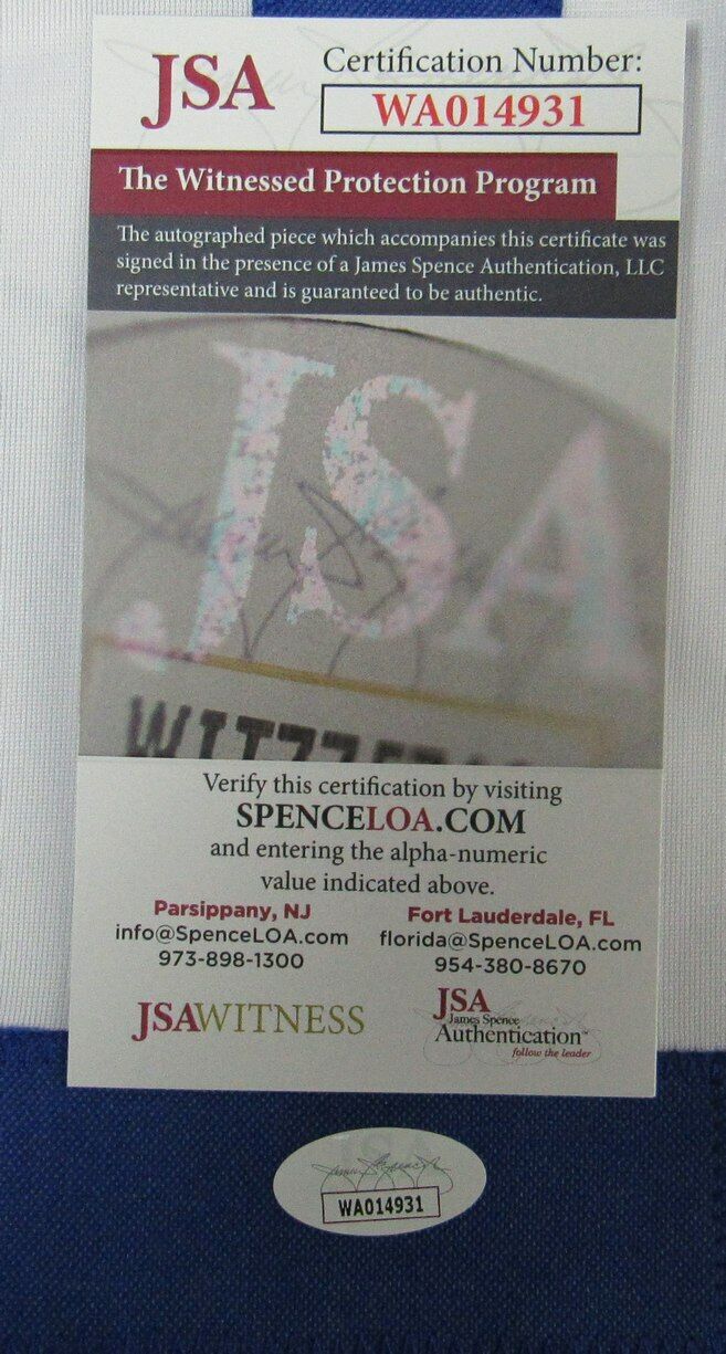 Andre Dawson HOF Signed/Auto Montreal Expos Custom Baseball Jersey JSA 166131