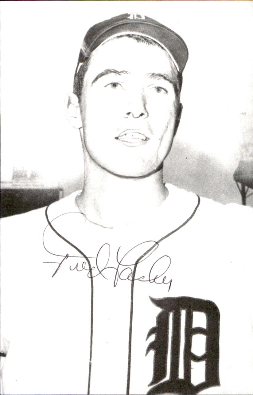 Fred Lasher Detroit Tigers Signed/Autographed 3x5 Photo 178545