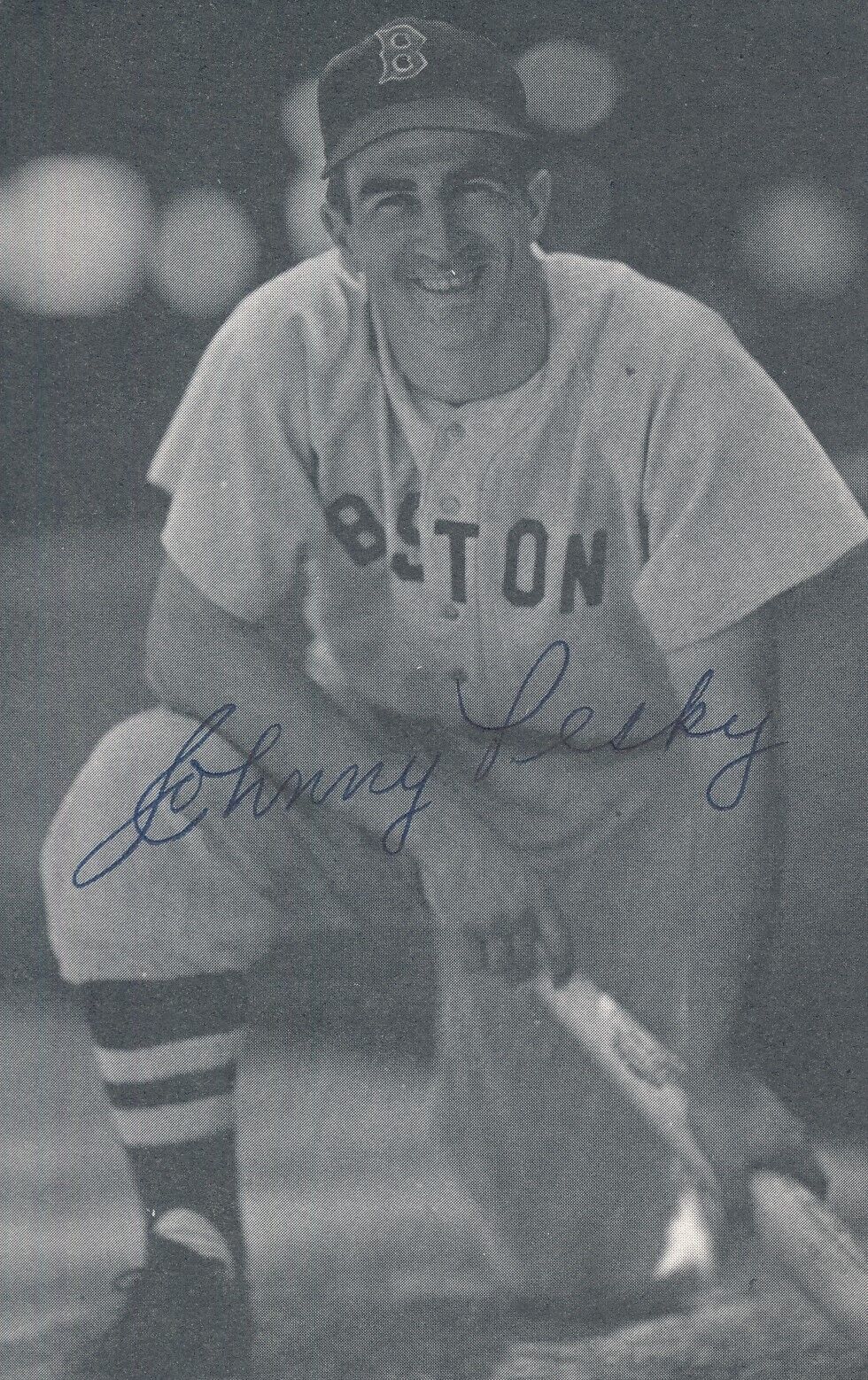 Johnny Pesky Red Sox d. 2012 Signed/Autographed 3x5 Photo 179356
