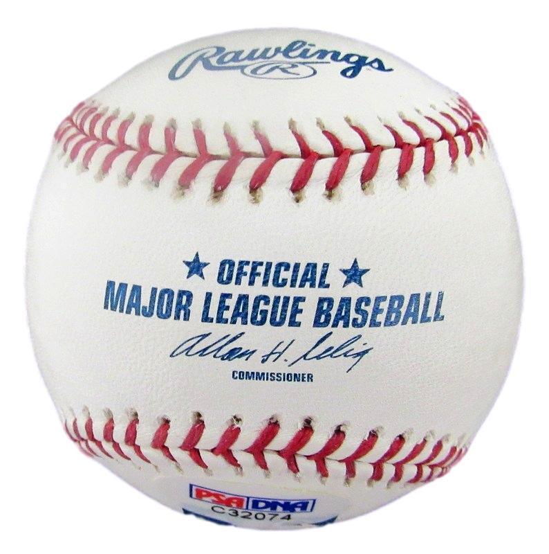 Rafael Furcal Autographed OML Baseball Atlanta Braves PSA/DNA 182397