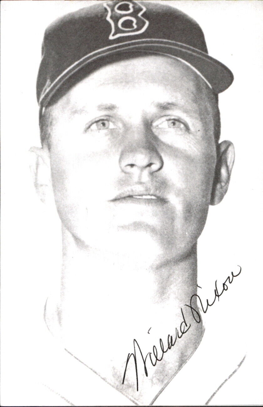 Willard Nixon Red Sox d. 2000 Signed/Autographed 3x5 Photo 178680