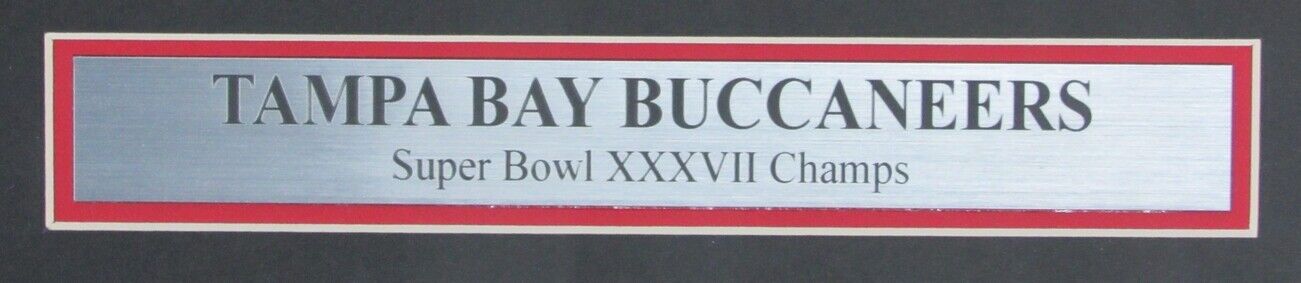 Buccaneers 2003 Super Bowl XXXVII Champs Tampa Tribune Newspaper Framed 157842