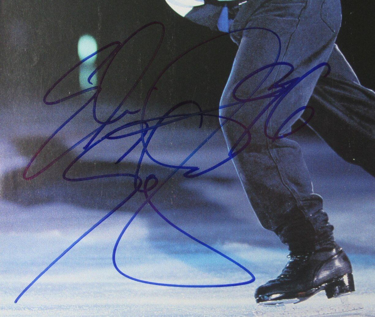 Elvis Stojko Autographed 8x10 Magazine Photo Olympic Canada Figure Skating JSA