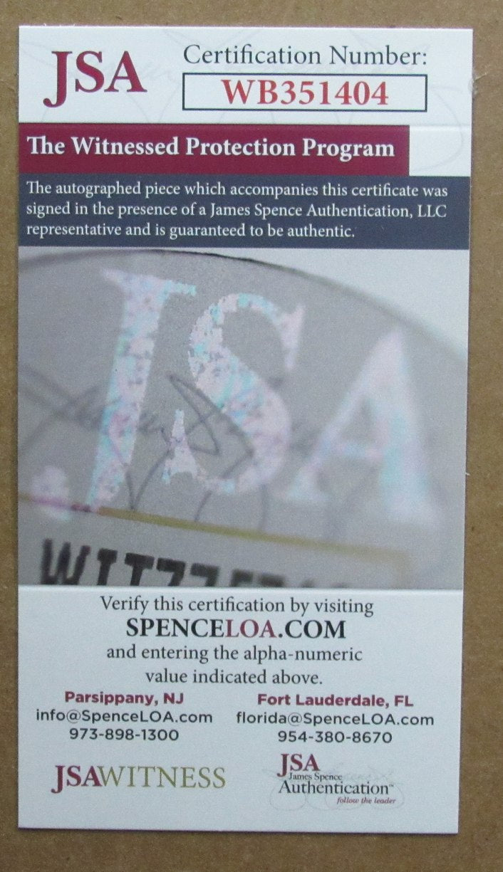 Jacoby Jones Signed/Auto 11x14 SI Cover Photo Baltimore Ravens Framed JSA 190510