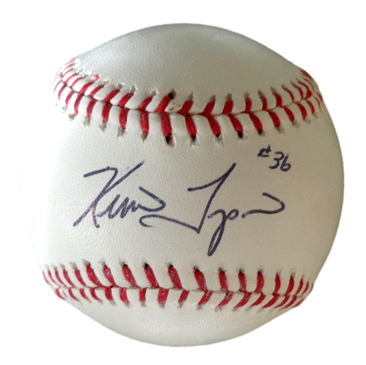 Kevin Tyson Autographed Official League Baseball Atlanta Braves 179889