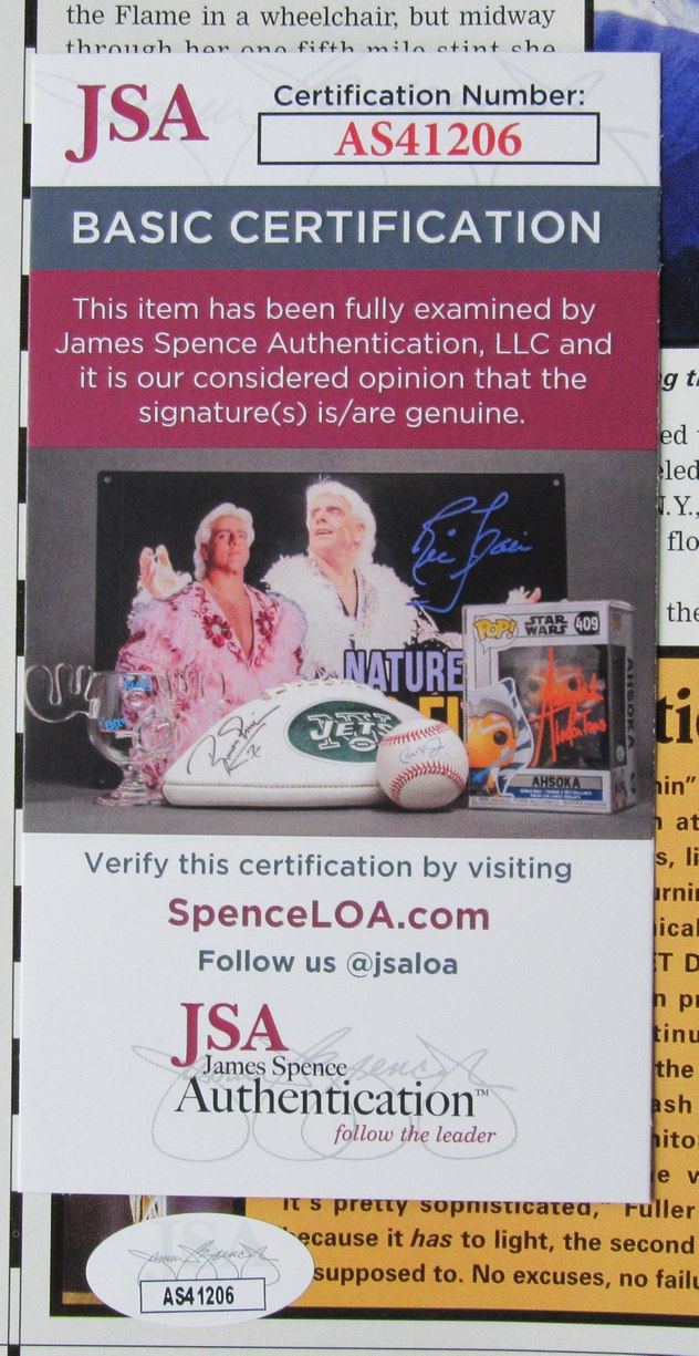 Jason Kidd Autographed/Signed Sports Illustrated Magazine NJ Nets JSA 187278