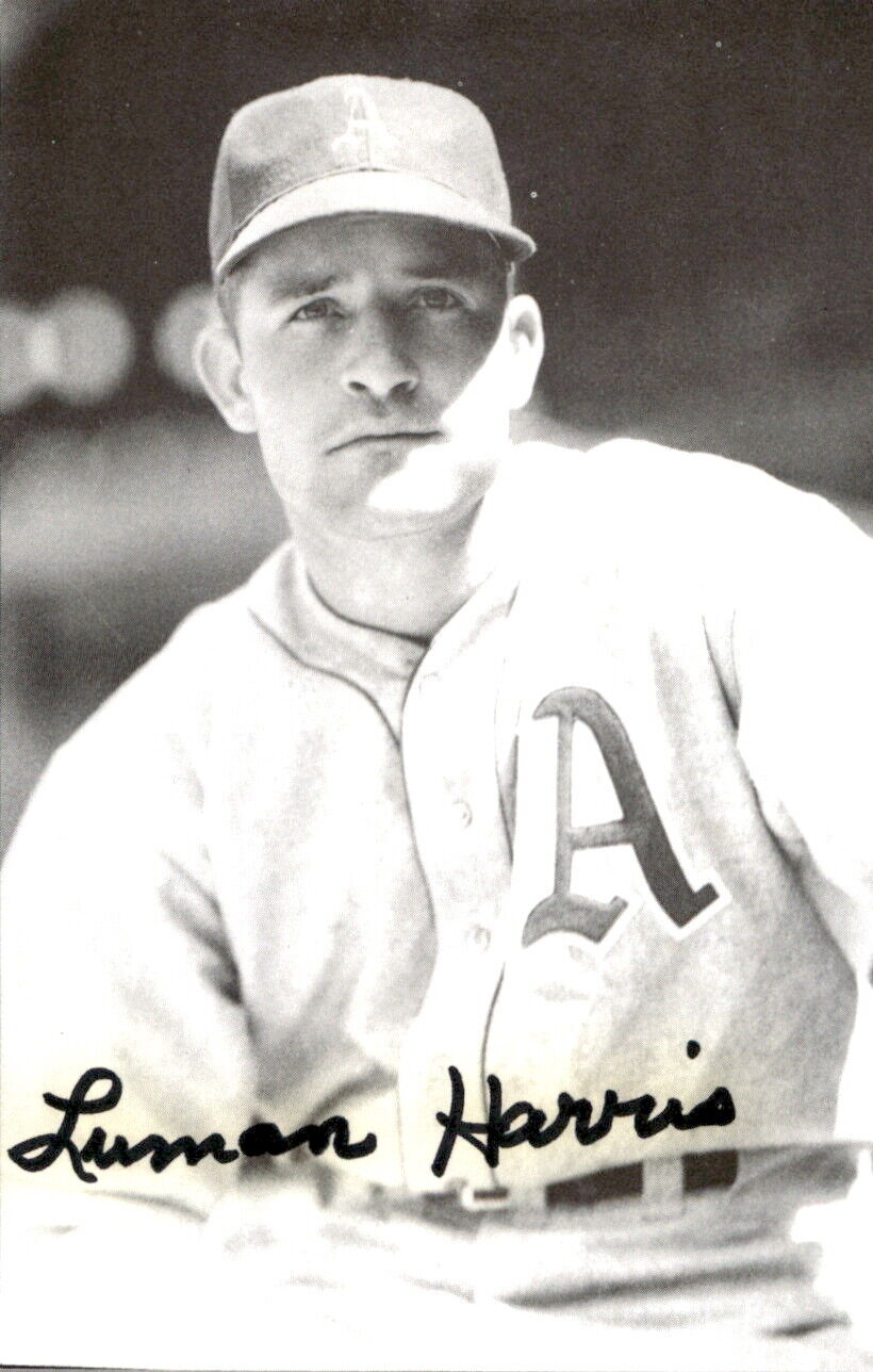 Lum Harris Athletics d. 1996 Signed/Autographed 3x5 Photo 178435