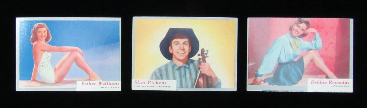 1953 TOPPS WHO-Z-AT STAR Complete (80) Card Set Movie Stars 185527