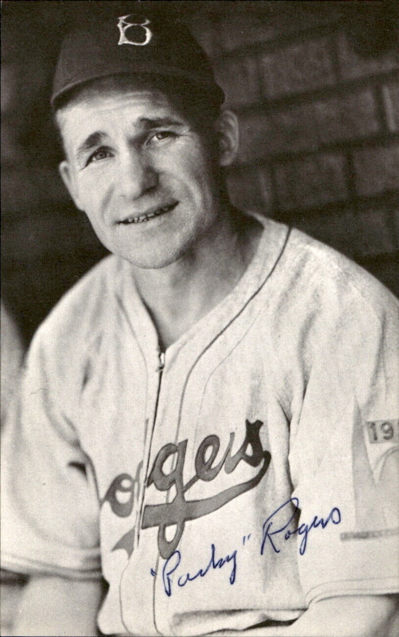 Packy Rogers Dodgers d. 1998 Signed/Autographed 3x5 Photo 178755