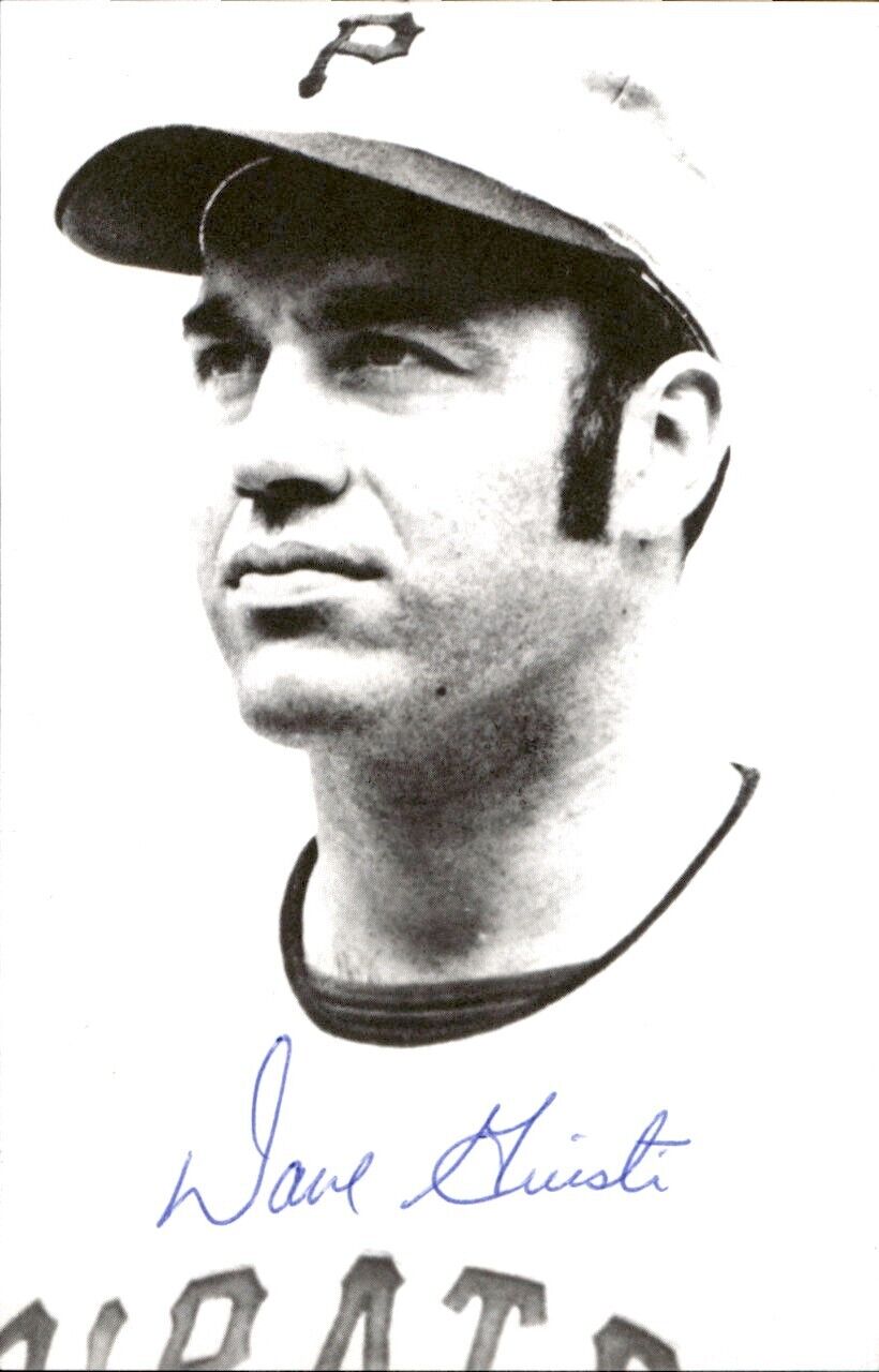 Dave Giusti Pirates Signed/Autographed 3x5 Photo 178259