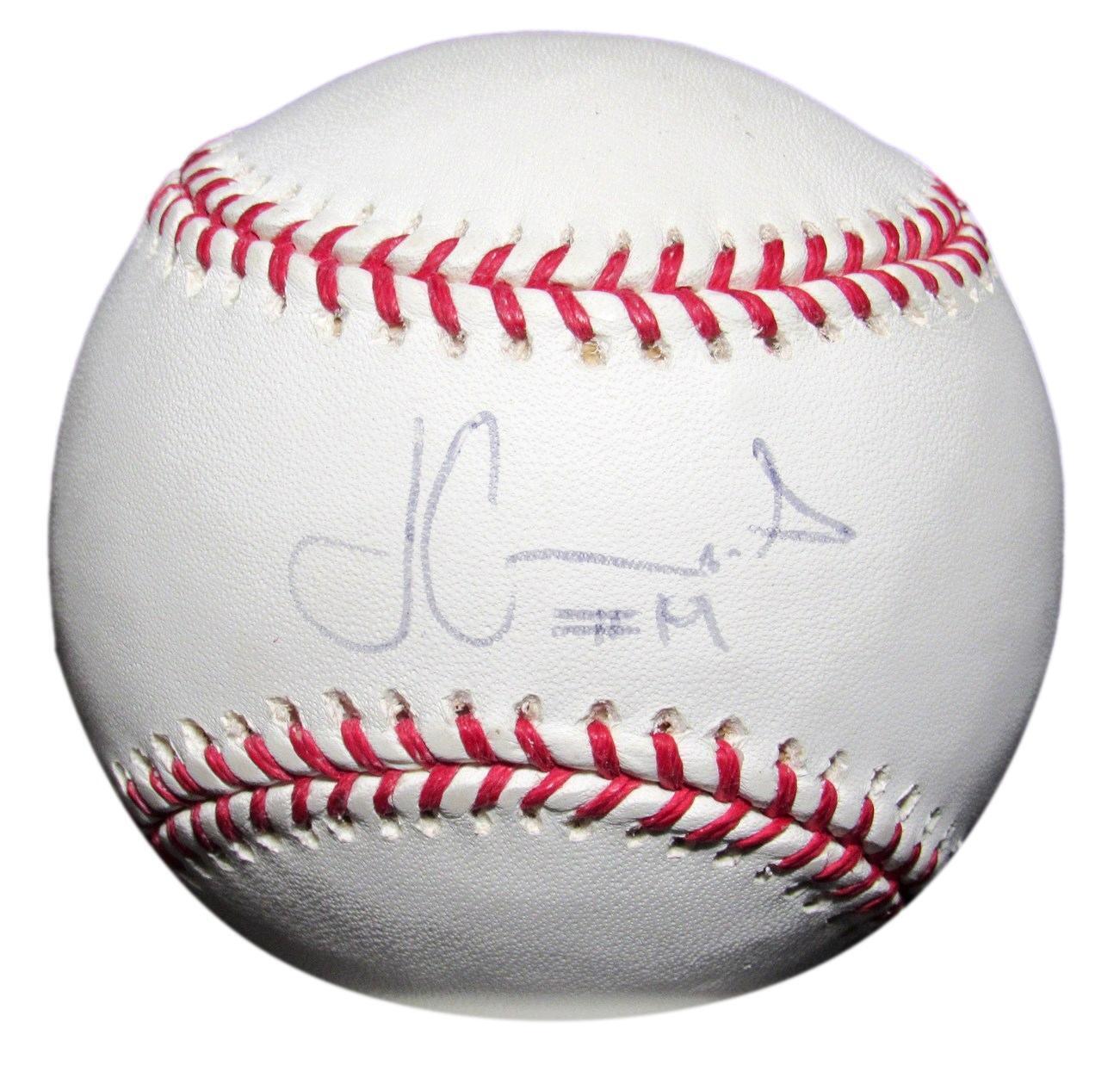 Fernando Martinez Houston Astros Autographed/Signed Rawlings OML Baseball