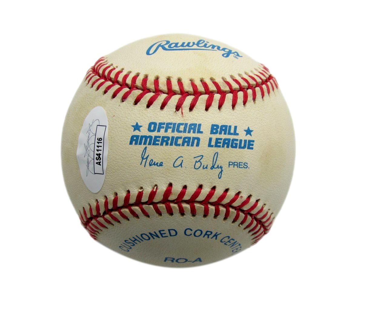 Earl Weaver- Full Name HOF Autographed OAL Baseball Baltimore Orioles JSA 187377