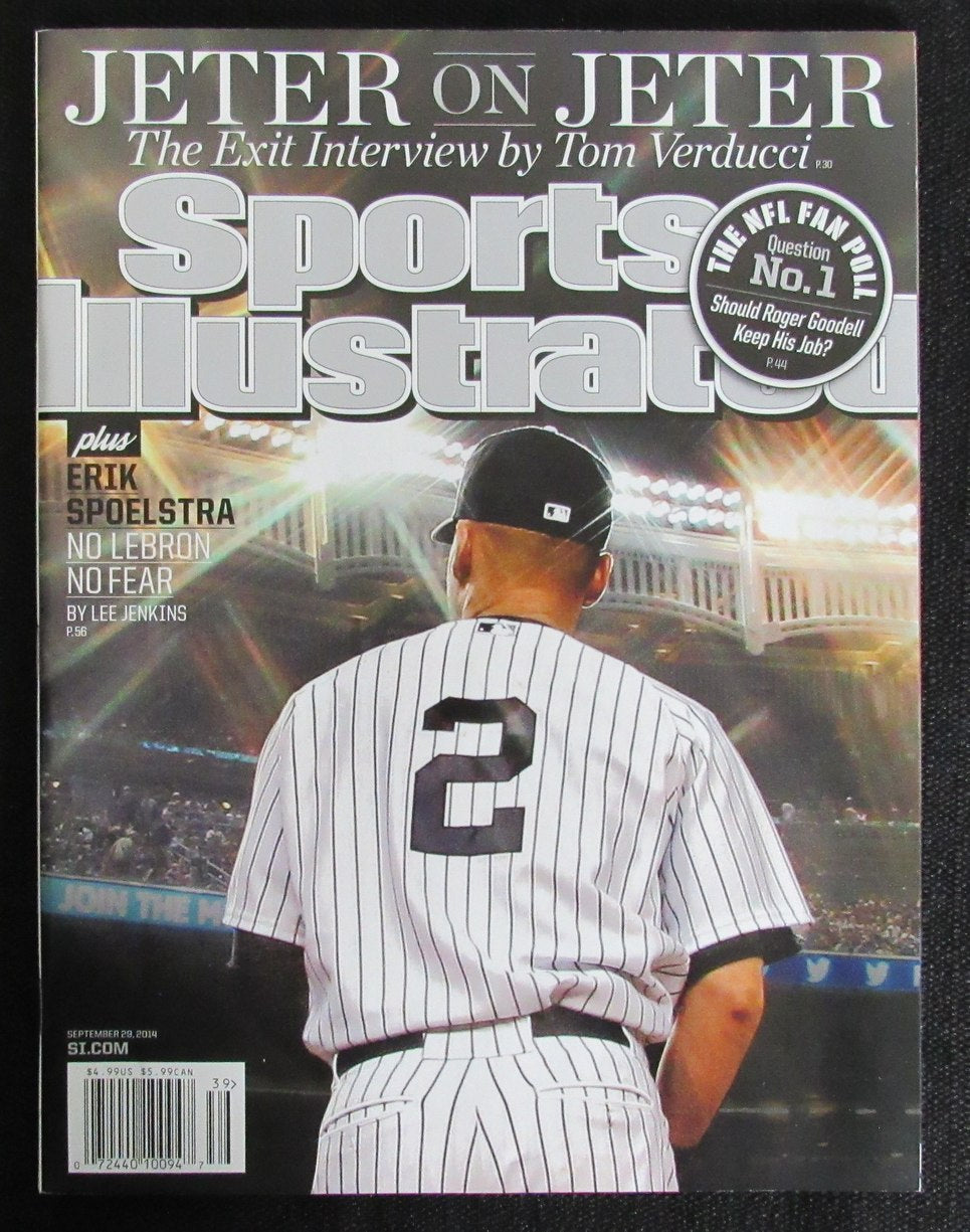 Sept. 29, 2014 Sports Illustrated Magazine Newstand NO LABEL Derek Jeter 187402