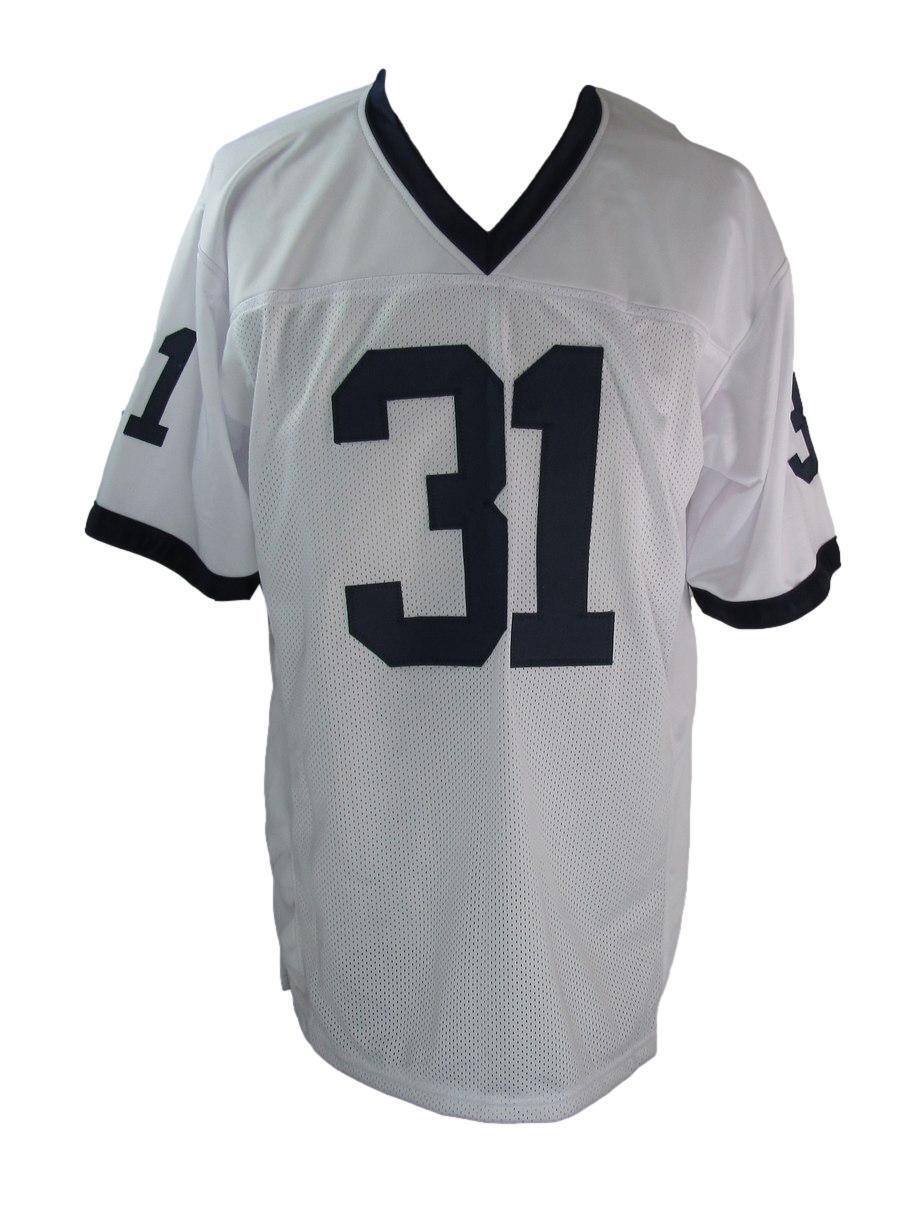 Shane Conlan Autographed/Inscribed White Custom Football Jersey Penn State JSA