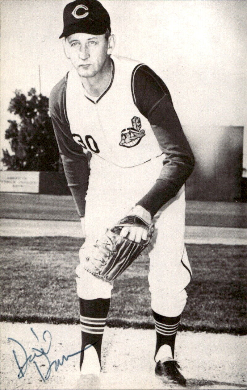 Dick Donovan Indians d. 1997 Signed/Autographed 3x5 Photo 178194