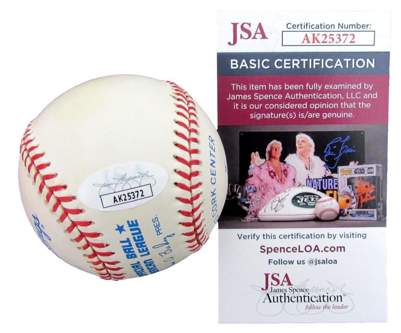 William Powell Autographed OAL Baseball Negro League Black Barons JSA 180137