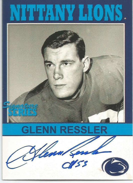 Glenn Ressler Signed/Autographed 2006 Penn State TKLegacy Card #P5 151173