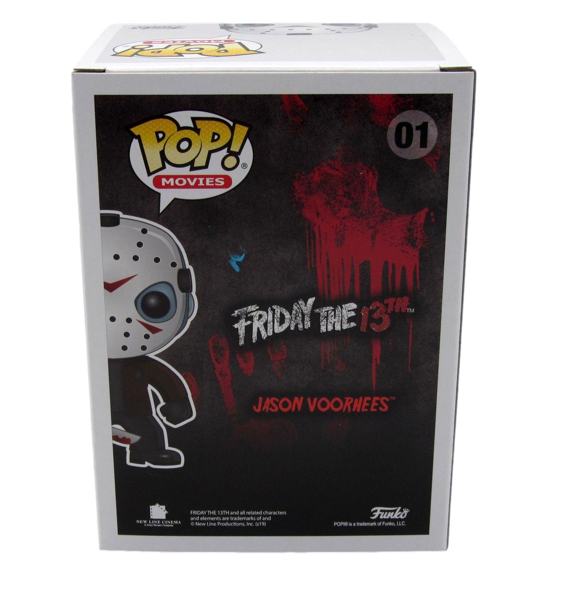 Ari Lehman Signed/Insc Funko Pop! #01 "Friday the 13th" Signed Blue JSA 190717