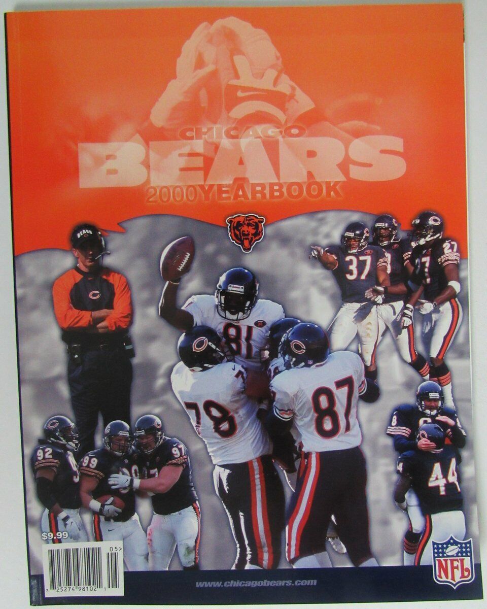 2000 Chicago Bears NFL Football Official Team Yearbook 146145