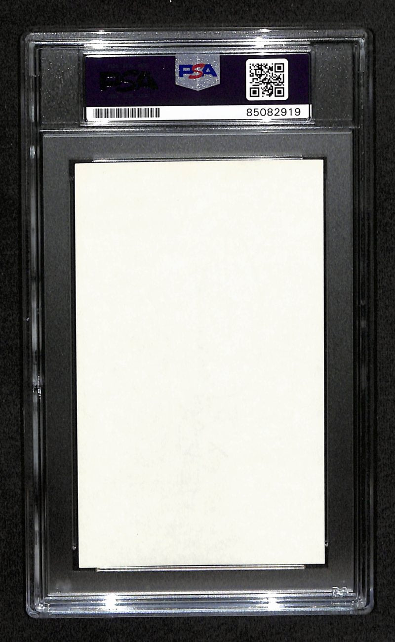 Joan Fontaine Signed 3x5 Index Card Actress "Dial M For Murder" PSA/DNA 184354