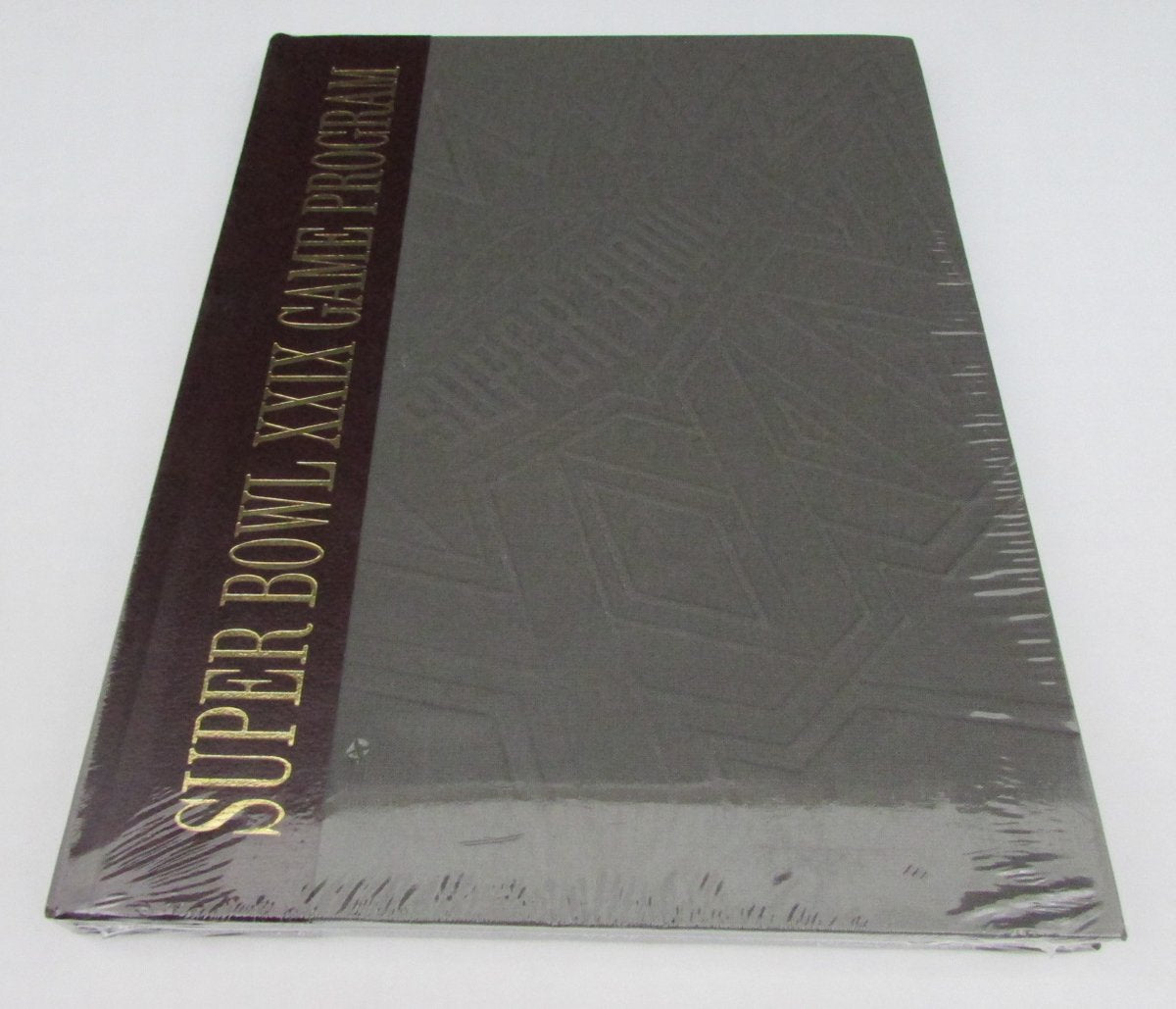 Official Super Bowl XXIX Leather Bound Commemorative Leather Bound Program 127658