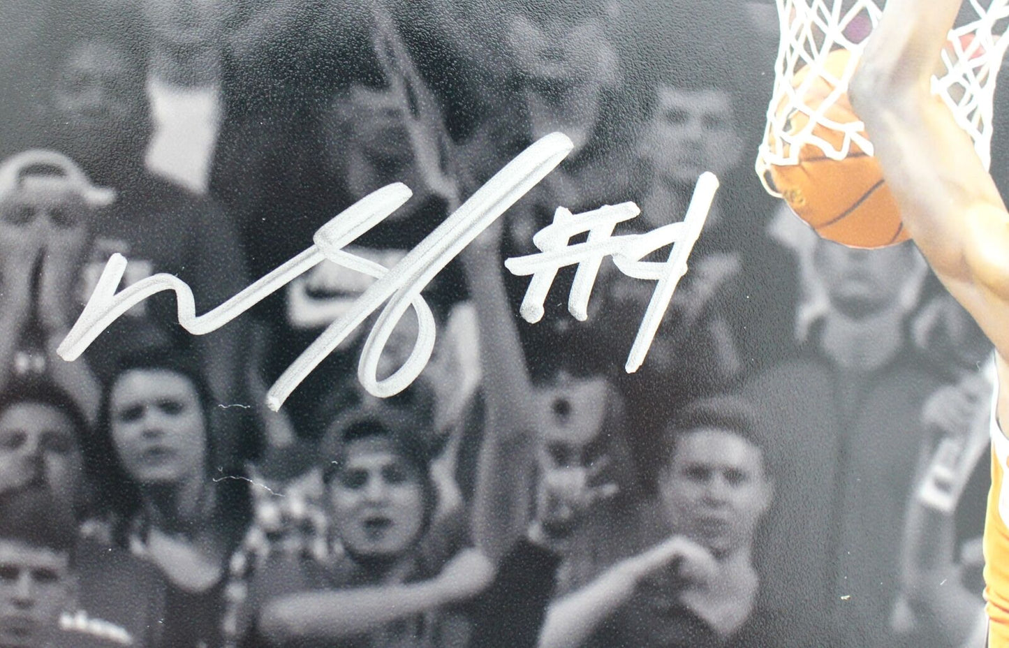 Mohamed Mo Bamba Texas Longhorns Signed 8x10 Photo Spotlight Dunk JSA 136053