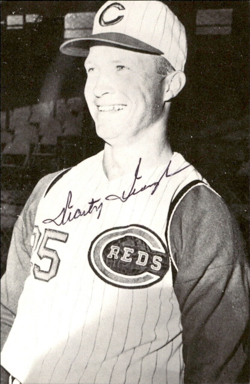 Marty Keough Reds Signed/Autographed 3x5 Photo 178510