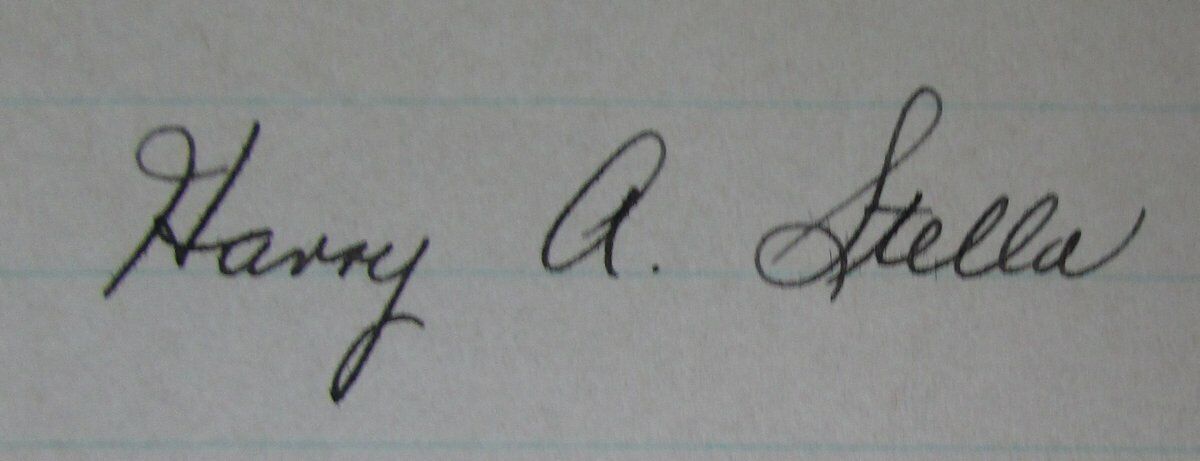 Harry Stella Army Cadets WWII Silver Star Signed Sheet PSA/DNA 145041