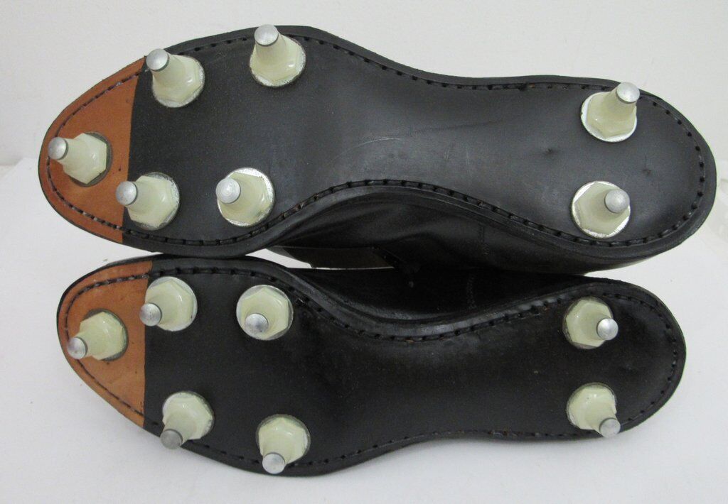 Pair of Vintage Wilson Riteweight Black Football Cleats Size 8.5 NIB 182908