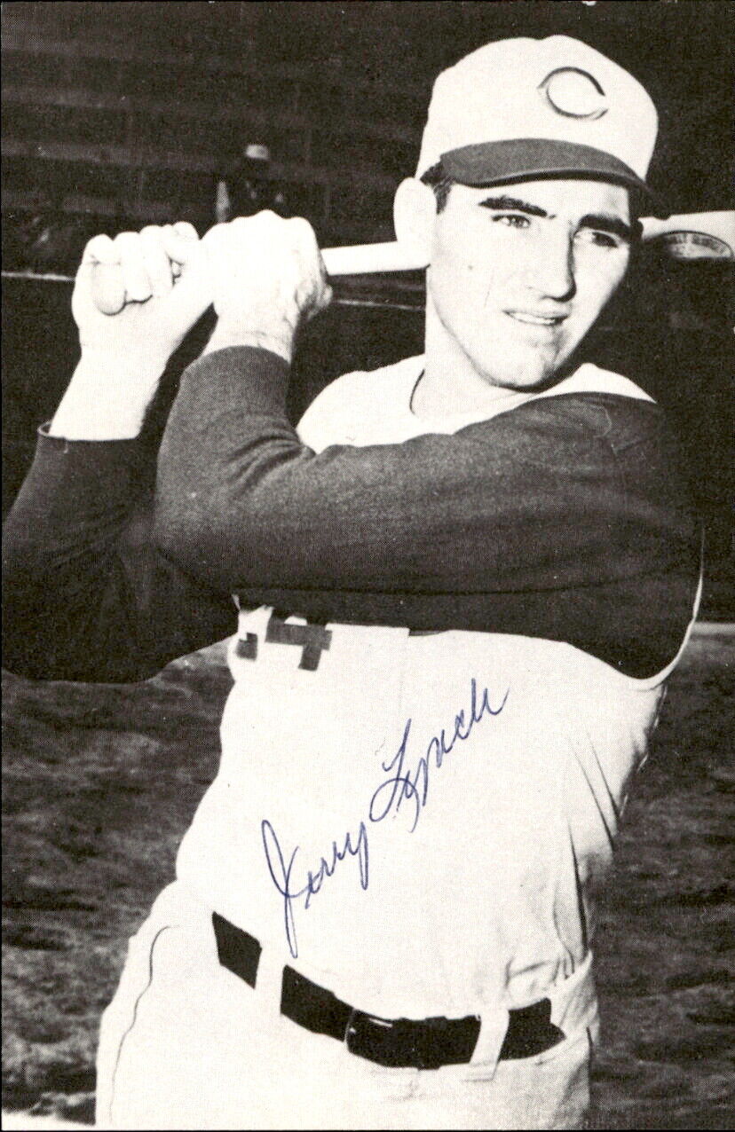 Jerry Lynch Reds d. 2012 Signed/Autographed 3x5 Photo 178583