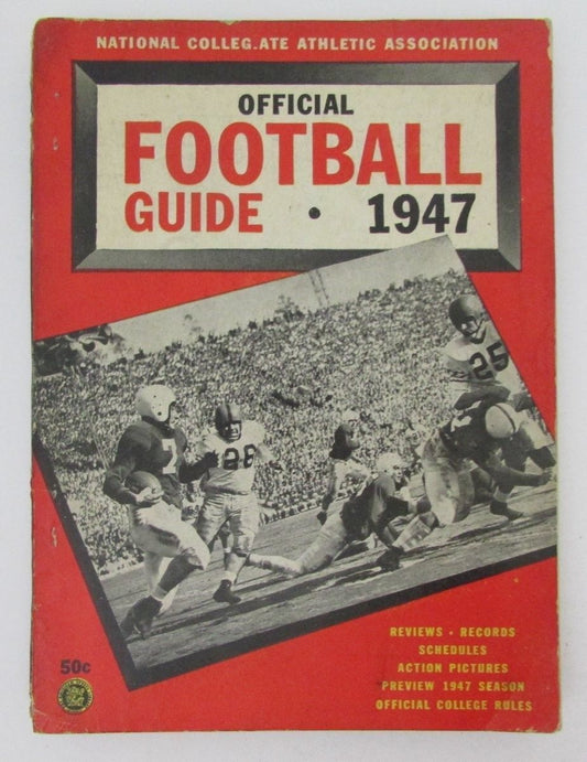1947 NCAA Official Football Guide 128177