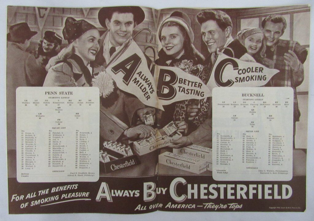 1946 Penn State Nittany Lions vs. Bucknell College Football Program 137577