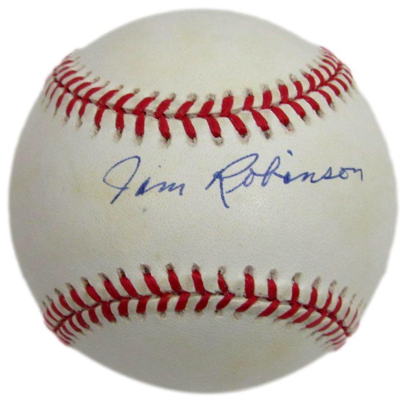 Jim Robinson Signed ONL Baseball Negro League Kansas City Monarchs PSA/DNA