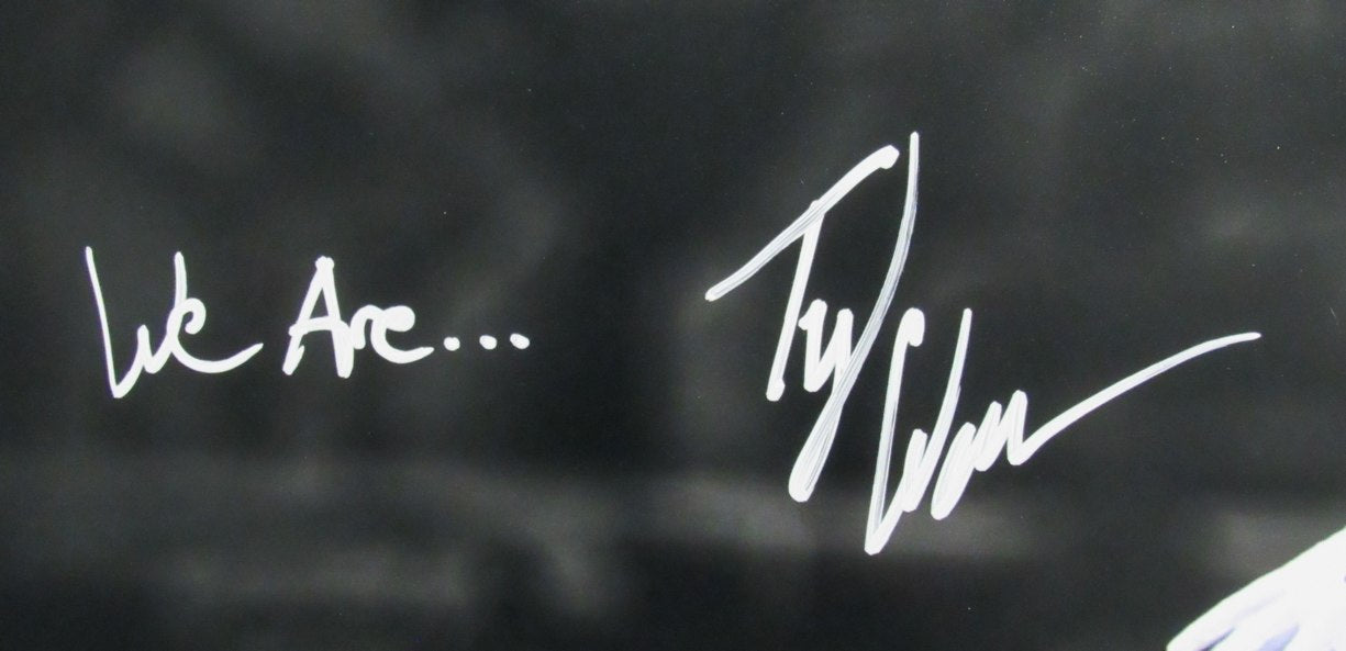 Tyler Warren Signed/Inscribed "We Are..." 16x20 Photo Penn State JSA 193115