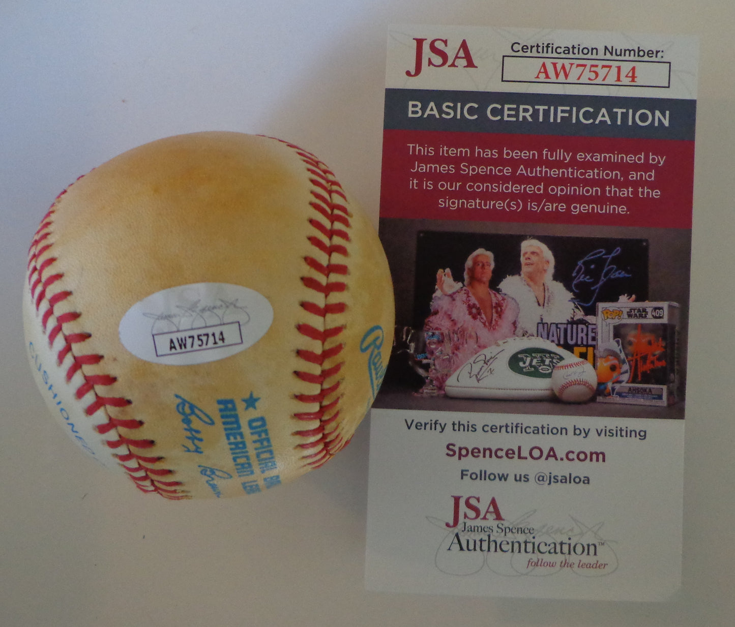 Brooks Robinson HOF Signed/Autographed OAL Baseball Baltimore Orioles JSA 192421