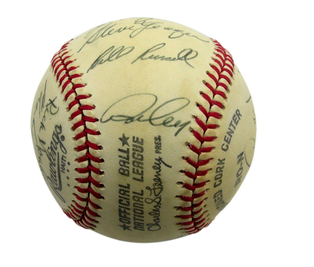 1979 Dodgers Team Signed by 18 ONL Baseball Sutton Lasorda HOF Garvey 190531