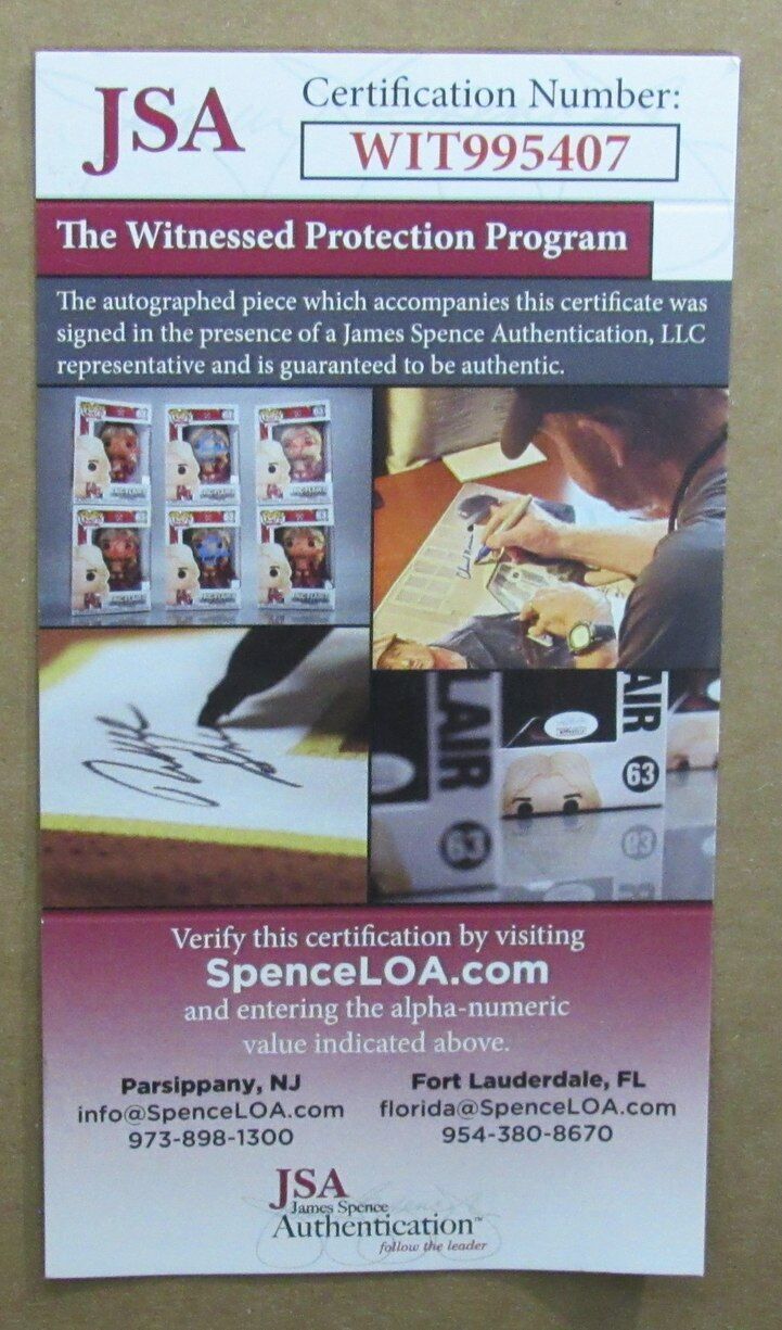 Ralph Macchio Autographed 11x14 Photo "The Karate Kid" Framed JSA 175950