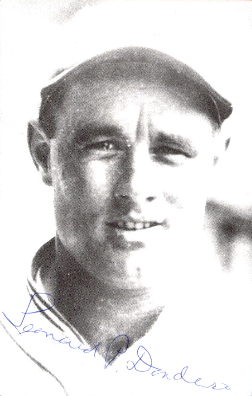 Len Dondero St. Louis Browns Signed/Autographed 3x5 Photo 178193