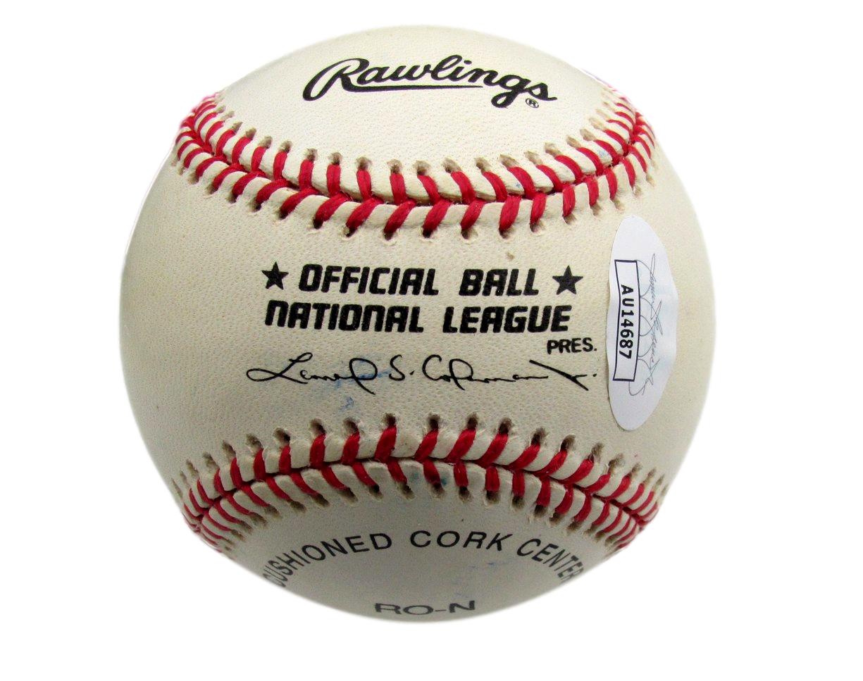 Ralph Branca/Bobby Thomson Dual-Signed/Inscribed ONL Baseball JSA 190021