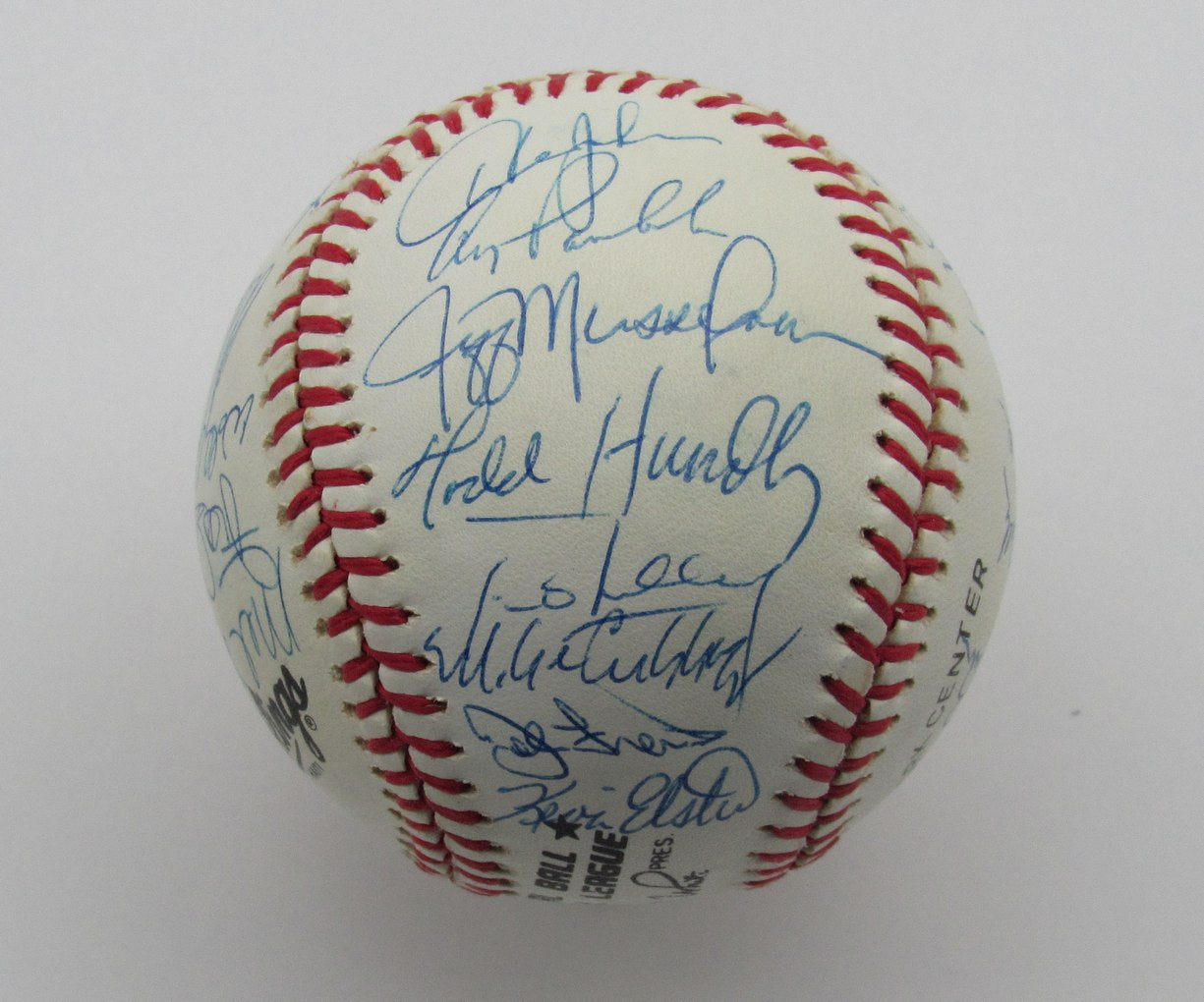 1990 New York Mets Team Signed by 30 Players ONL Baseball Strawberry 185518