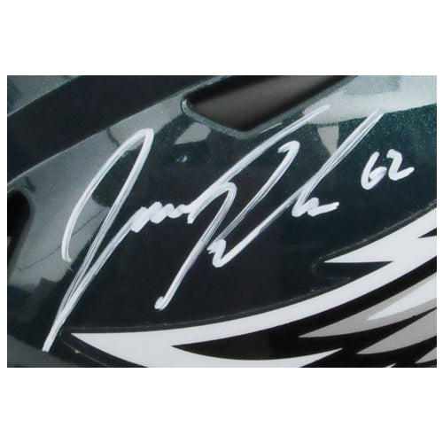 Jason Kelce Signed Full Size Speed Flex Authentic Helmet Eagles PSA/DNA 189939