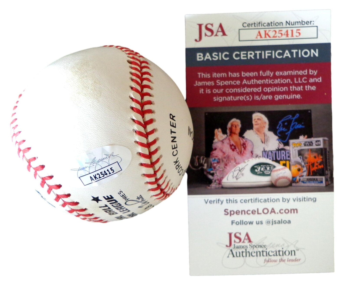 Casey Jones Autographed ONL Baseball Negro League Memphis JSA 179817