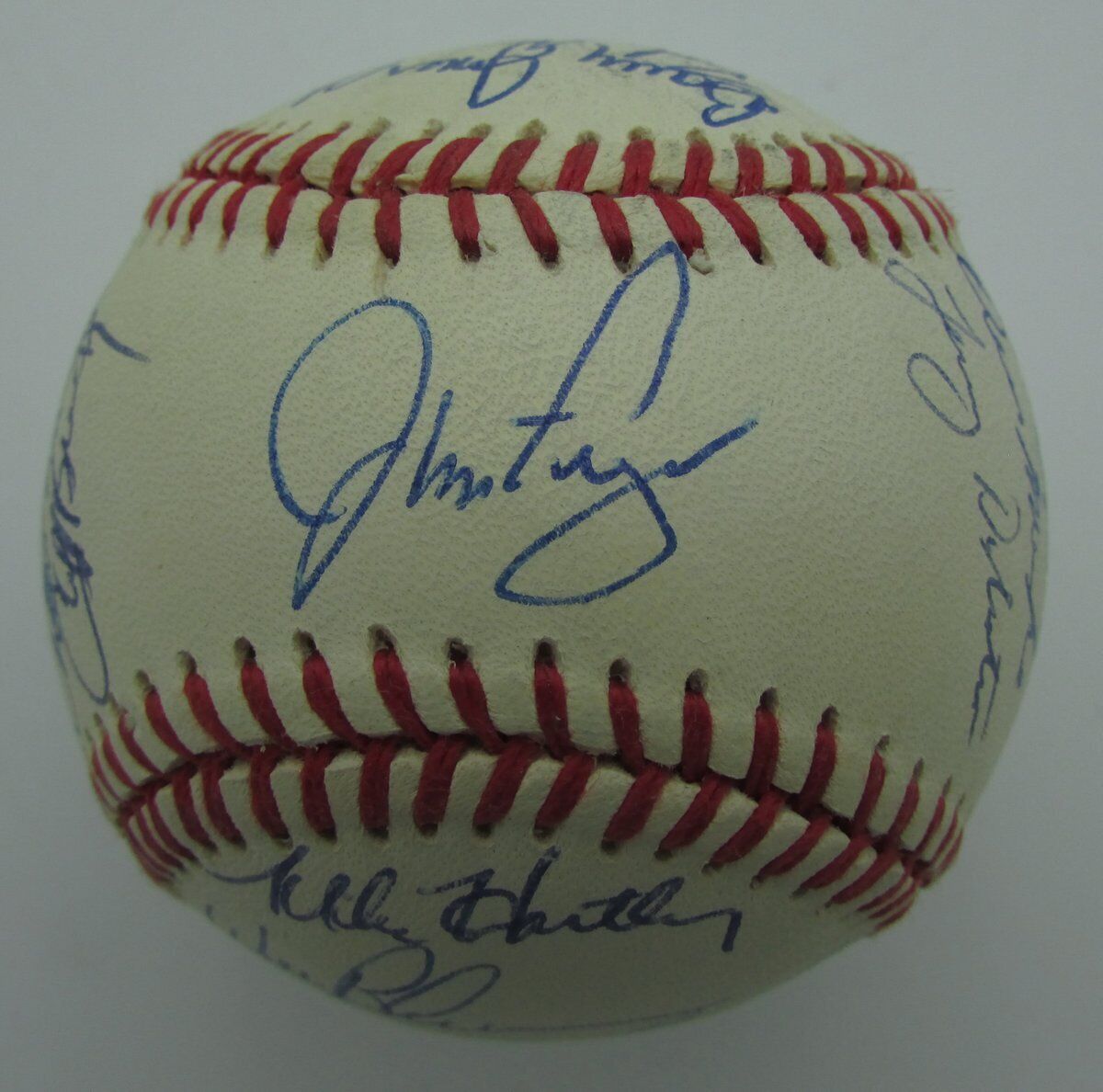 1992 Phillies Team Signed by 25 ONL Baseball Fregosi Kruk Bowa Amaro Jr 149236