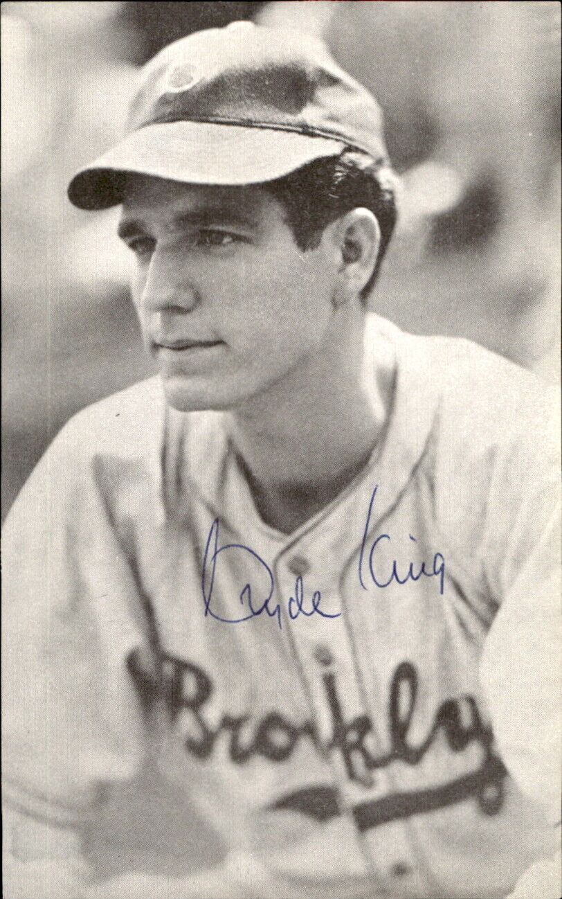 Clyde King Dodgers d. 2010 Signed/Autographed 3x5 Photo 178517