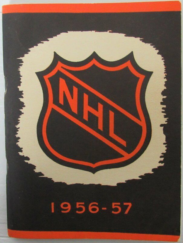 1956-1957 NHL Media Fact Book Press and Radio Guide 143319