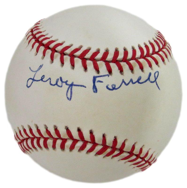 Leroy "Toots" Ferrell Signed ONL Baseball Negro League Newark Eagles PSA/DNA