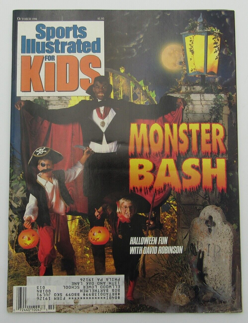 1990 Sports Illustrated for Kids Magazine w/ Bo Jackson Uncut Sheet 159381
