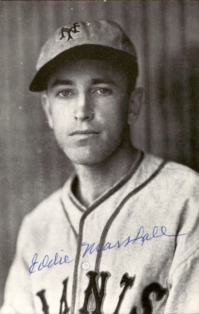 Doc Marshall NY Giants d. 1999 Signed/Autographed 3x5 Photo 178600